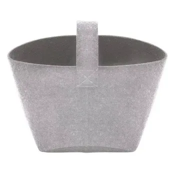 Foldable Felt Firewood Basket with Handles