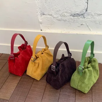 Custom Suede Shopping Bag ZG20250930A2