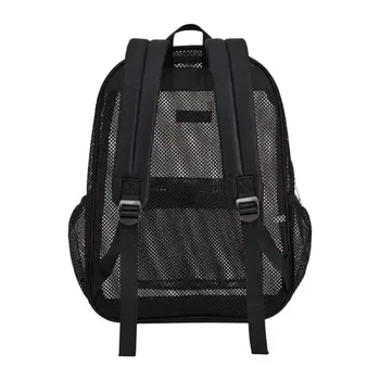 Custom Clear Mesh Polyester Backpack