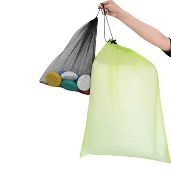 Custom Mesh Nylon Drawstring Bag
