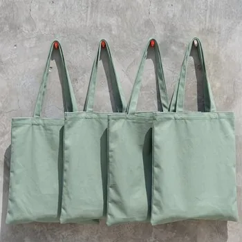 Multicolor 12oz Cotton Canvas Grocery Tote