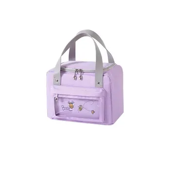 Custom Insulated Foil-Lined Oxford Lunch Cooler Bag