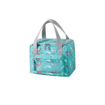Custom Insulated Foil-Lined Oxford Lunch Cooler Bag