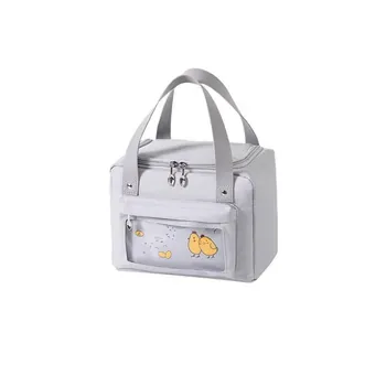 Custom Insulated Foil-Lined Oxford Lunch Cooler Bag