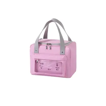 Custom Insulated Foil-Lined Oxford Lunch Cooler Bag