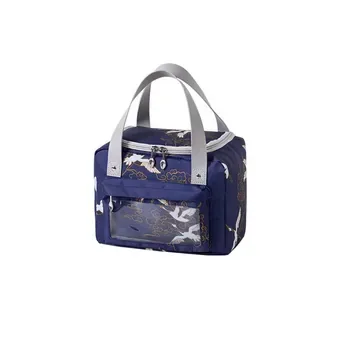 Custom Insulated Foil-Lined Oxford Lunch Cooler Bag