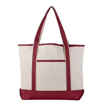 Custom Cotton Canvas Grocery Tote ZG20220225M6