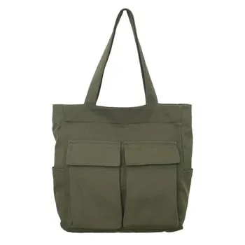 Custom Cotton Canvas Shopping Tote ZG20220323M3
