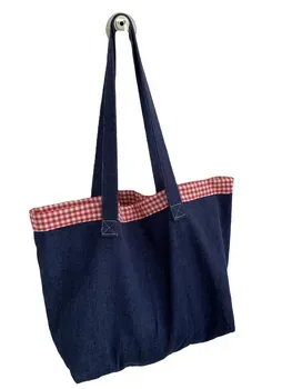 Colorful Canvas Shopping Bag