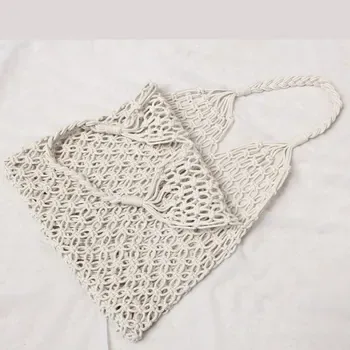 Custom Cotton Canvas Mesh Bag