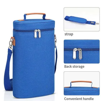 600D Two-Bottle Wine Shoulder Cooler
