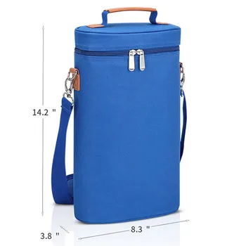 600D Two-Bottle Wine Shoulder Cooler