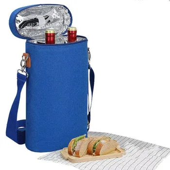 600D Two-Bottle Wine Shoulder Cooler
