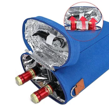 600D Two-Bottle Wine Shoulder Cooler