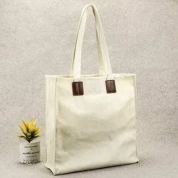 Custom Cotton Canvas Shopping Tote ZG20250721M1