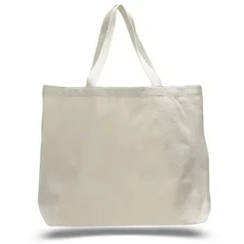 Custom Cotton Canvas Shopping Tote ZG20250408M3
