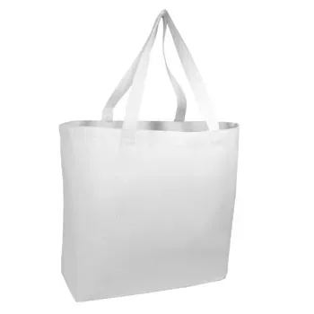 Custom Cotton Canvas Shopping Tote ZG20250408M3