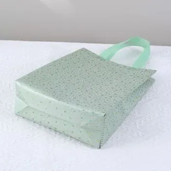 Custom Green Non-Woven Shopping Bag ZG20260128A10