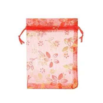 Custom Mesh Silk Drawstring Gift Bag ZG20241122A5