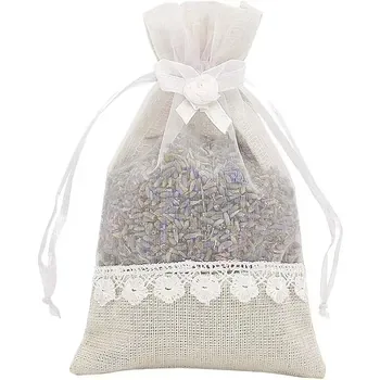 Custom Clear Silk Drawstring Bag