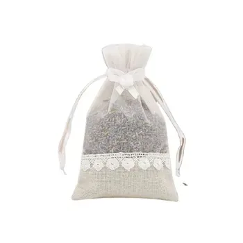 Custom Clear Silk Drawstring Bag