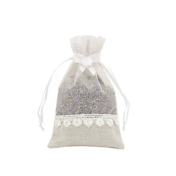 Custom Clear Silk Drawstring Bag