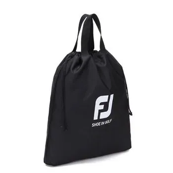 Custom Waterproof Black Oxford Drawstring Gift Bag