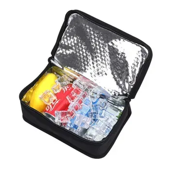 Custom Insulated Foil-Lined 600D Lunch Cooler Bag