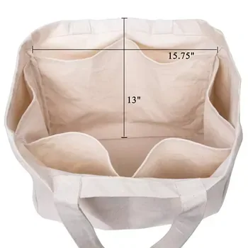 Custom Cotton Canvas Grocery Tote ZG20250219M1