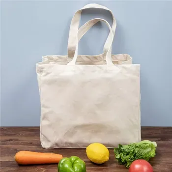 Custom Cotton Canvas Grocery Tote ZG20250219M1