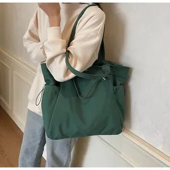 Custom White Cotton Canvas Beach Tote