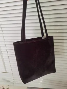 Custom Velvet Shopping Bag ZG20251127A4