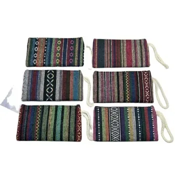 Custom Striped Cotton Shopping Bag