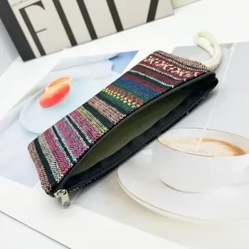 Custom Striped Cotton Shopping Bag